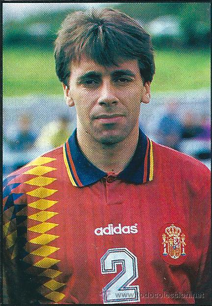 Colecionismo desportivo: SELECCI&Oacute;N ESPA&Ntilde;OLA DE F&Uacute;TBOL: Recorte de FELIPE MI&Ntilde;AMBRES. 1994