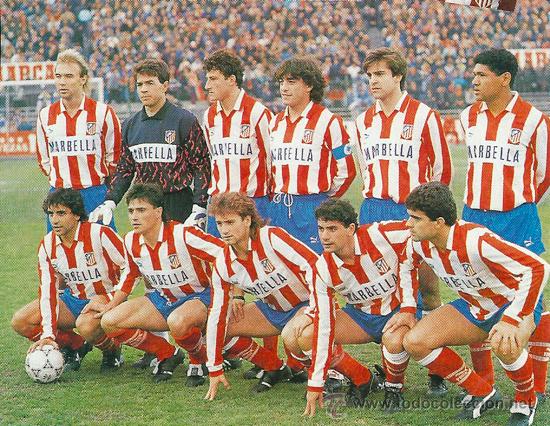 Colecionismo desportivo: ATL&Eacute;TICO DE MADRID: Recorte de 1991, aproximadamente
