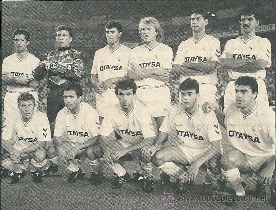 Collezionismo sportivo: REAL MADRID: Recorte de la temporada 91-92
