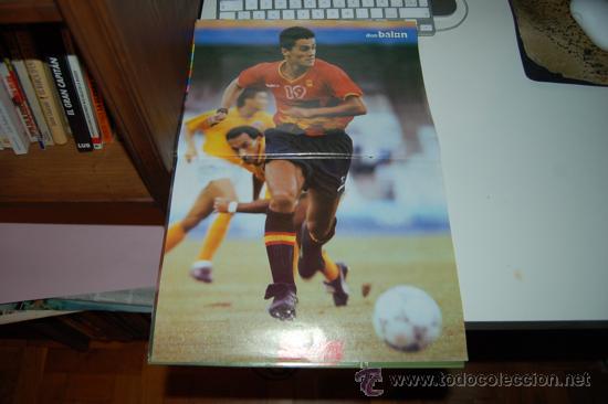 Collezionismo sportivo: SELECCI&Oacute;N OL&Iacute;MPICA ESPA&Ntilde;OLA DE F&Uacute;TBOL: P&oacute;ster de KIKO. 1991-92