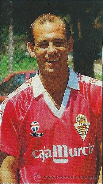 Collezionismo sportivo: REAL MURCIA: Recorte de N&Uacute;&Ntilde;EZ. &uacute;ltimos a&ntilde;os 80