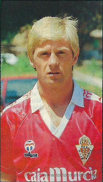 Collezionismo sportivo: REAL MURCIA: Recorte de P&Eacute;REZ GARC&Iacute;A, &uacute;ltimos a&ntilde;os 80