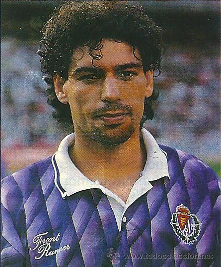 Colecionismo desportivo: REAL VALLADOLID: Recorte de  FONSECA. Primeros a&ntilde;os 90