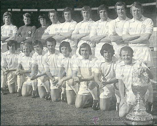 Colecionismo desportivo: LEEDS UNITED: Recorte de la temporada 73-74