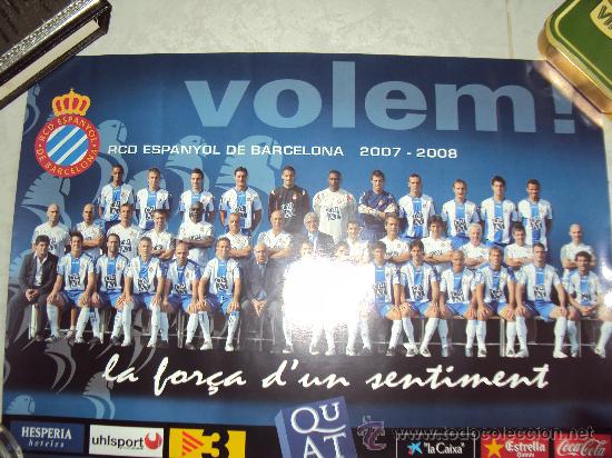 Coleccionismo deportivo: RCD ESPANYOL 2007 - 08 - Foto 1