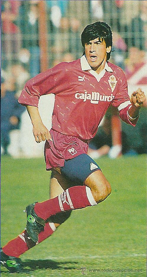 Collezionismo sportivo: REAL MURCIA: Recorte de DANIEL TORIBIO AQUINO. Primeros a&ntilde;os 90