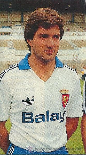 Collezionismo sportivo: REAL ZARAGOZA: Recorte de JULI&Aacute;. 1987