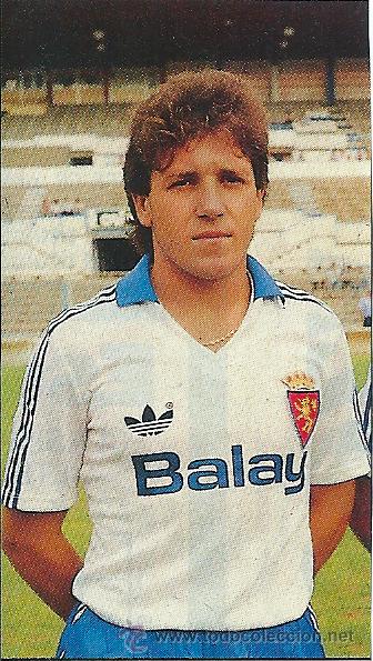 Collezionismo sportivo: REAL ZARAGOZA: Recorte de JUAN CARLOS. 1987