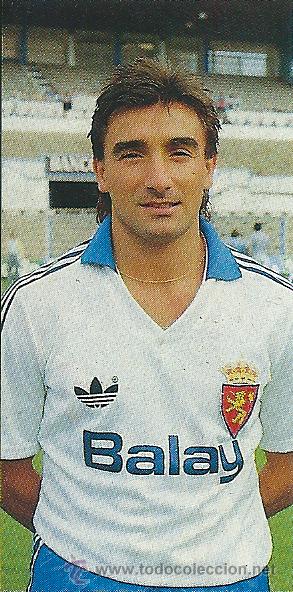 Collezionismo sportivo: REAL ZARAGOZA: Recorte de ABAD. 1987