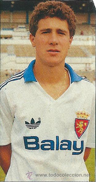 Collezionismo sportivo: REAL ZARAGOZA: Recorte de ROBERTO. 1987