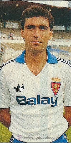 Collezionismo sportivo: REAL ZARAGOZA: Recorte de CONDE. 1987