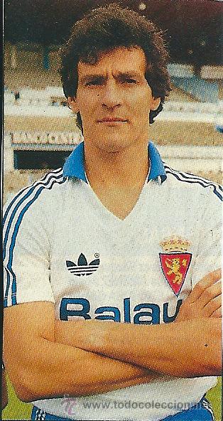 Colecionismo desportivo: REAL ZARAGOZA: Recorte de FRAILE. 1987