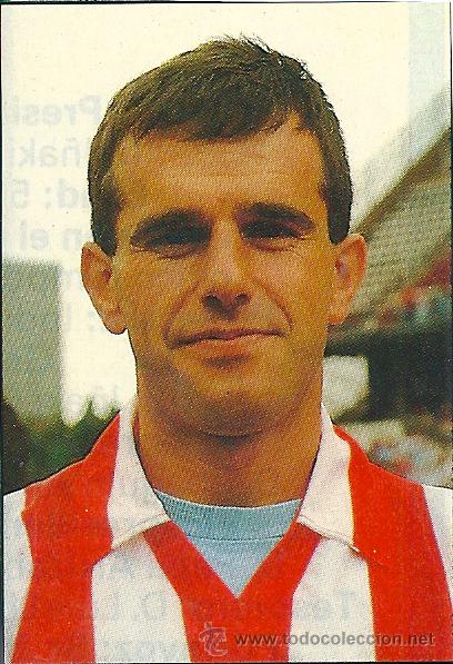 Collezionismo sportivo: ATL&Eacute;TICO DE MADRID: Recorte de LAND&Aacute;BURU. 1987