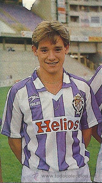 Colecionismo desportivo: REAL VALLADOLID: Recorte de BERNAL. 1987