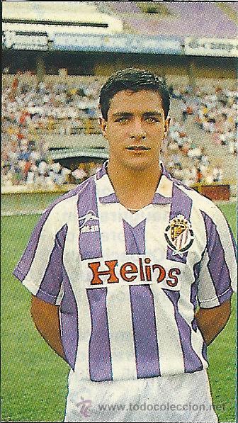 Colecionismo desportivo: REAL VALLADOLID: Recorte de GABI MOYA. 1987