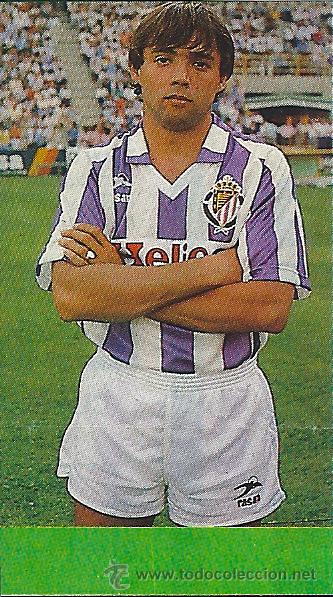 Colecionismo desportivo: REAL VALLADOLID: Recorte de BERNARDO. 1987