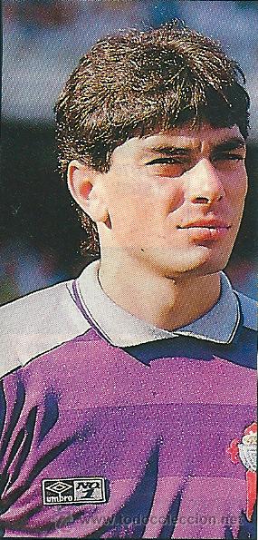 Colecionismo desportivo: REAL CLUB CELTA DE VIGO: Recorte de VILLANUEVA. 1987
