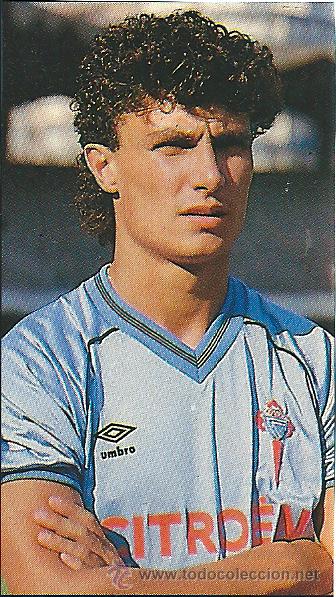 Colecionismo desportivo: REAL CLUB CELTA DE VIGO: Recorte de MARAVER. 1987