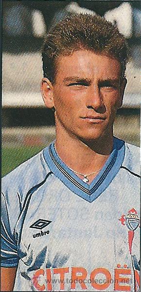 Colecionismo desportivo: REAL CLUB CELTA DE VIGO: Recorte de OTERO. 1987