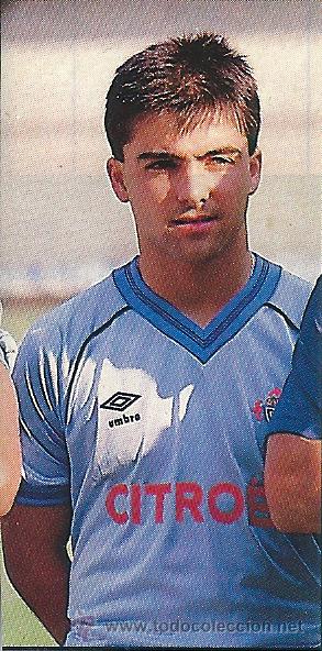 Colecionismo desportivo: REAL CLUB CELTA DE VIGO: Recorte de NACHO. 1987