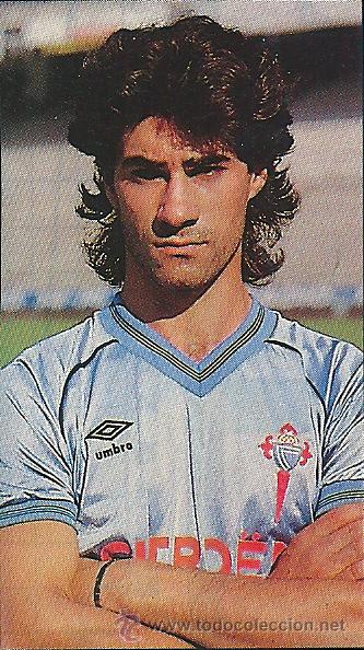 Colecionismo desportivo: REAL CLUB CELTA DE VIGO: Recorte de &Aacute;NGEL. 1987