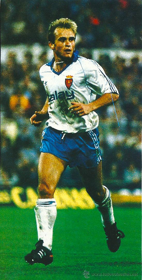 Collezionismo sportivo: REAL ZARAGOZA: Gran recorte de MIGUEL PARDEZA