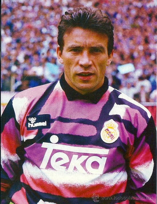 Collezionismo sportivo: REAL MADRID: Recorte de PACO BUYO. Mediados de los a&ntilde;os 90