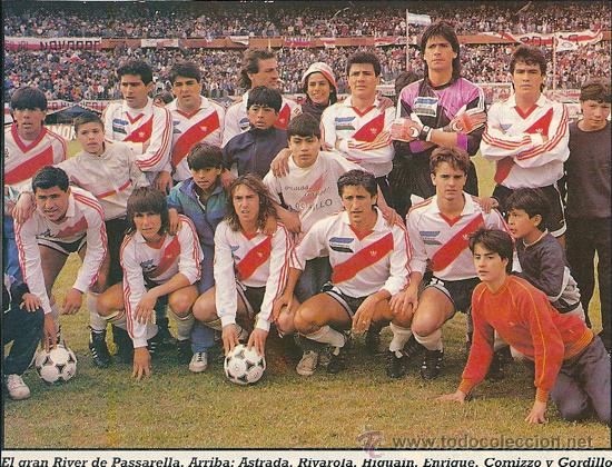 Collezionismo sportivo: RIVER PLATE: Recorte de los primeros a&ntilde;os 90