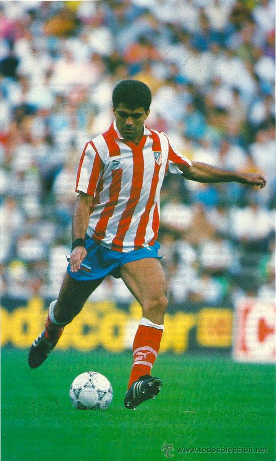 Collezionismo sportivo: ATL&Eacute;TICO DE MADRID: Gran recorte de JUANITO. Primeros a&ntilde;os 90