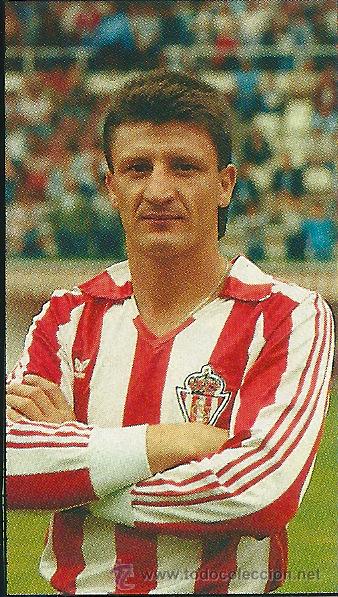 Colecionismo desportivo: REAL SPORTING DE GIJ&Oacute;N: Recorte de TATI. 1987