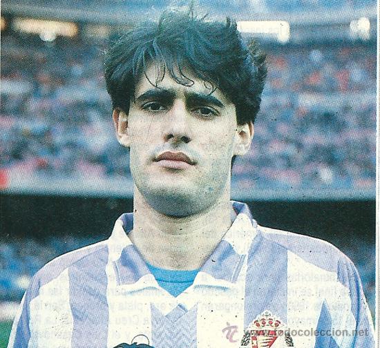 Collezionismo sportivo: REAL VALLADOLID: Recorte de CAMINERO. Primeros 90
