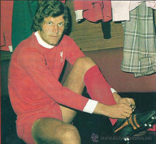 Collezionismo sportivo: LIVERPOOL: Recorte de JOHN BENJAMIN TOSSHACK en los primeros 70