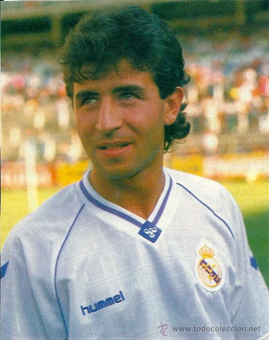 Collezionismo sportivo: REAL MADRID: Recorte de LU&Iacute;S MILLA. Primeros 90