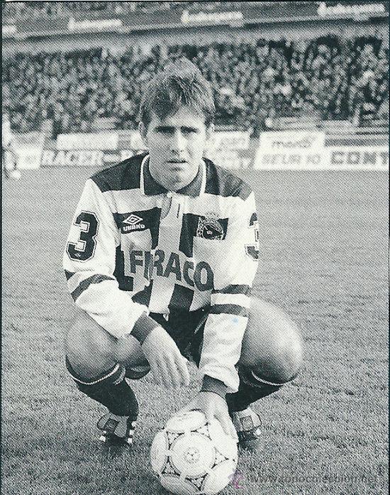 Collezionismo sportivo: DEPORTIVO DE LA CORU&Ntilde;A: Recorte de NANDO. Primeros 90