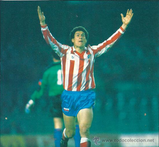 Collezionismo sportivo: ATL&Eacute;TICO DE MADRID: Gran recorte de BALTAZAR. Hacia 1990
