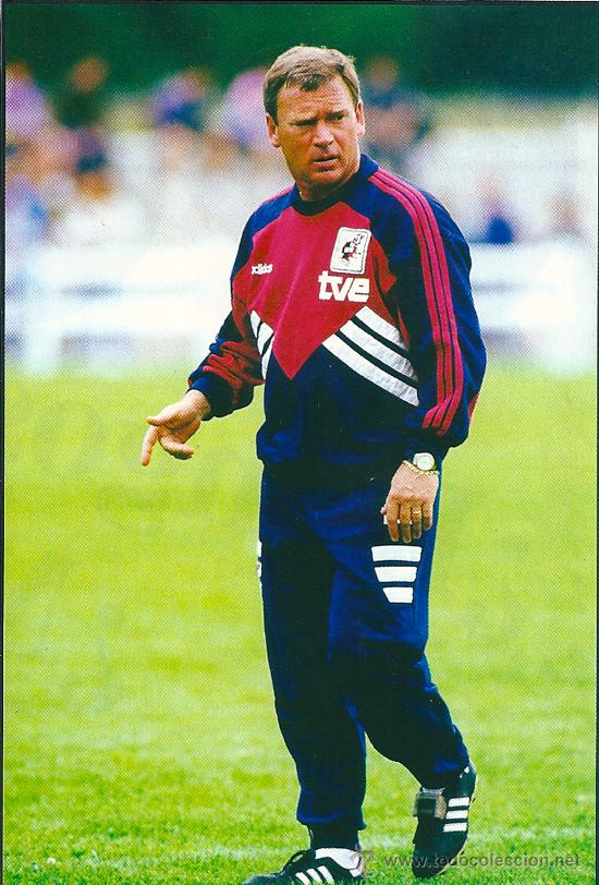 Collezionismo sportivo: SELECCION ESPA&Ntilde;OLA DE F&Uacute;TBOL: Recorte de JAVIER CLEMENTE. Mediados de los 90