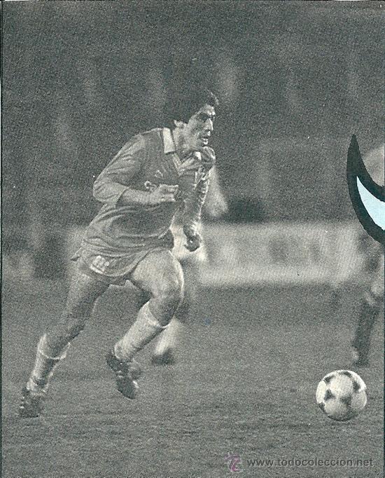 Collezionismo sportivo: REAL MURCIA: recorte de AQUINO. Primeros 90