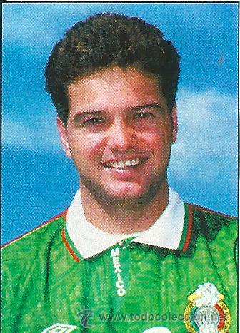 Collectionnisme sportif: SELECCI&Oacute;N DE F&Uacute;TBOL DE M&Eacute;XICO: Recorte de LU&Iacute;S GARC&Iacute;A. 1990