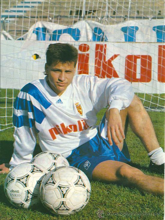 Colecionismo desportivo: REAL ZARAGOZA: Minip&oacute;ster de SEBA. Primeros 90