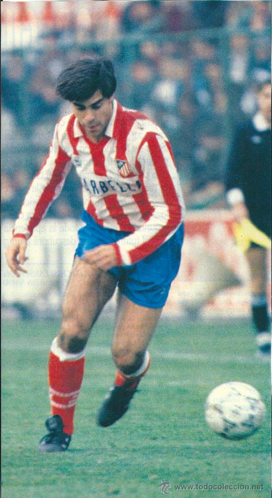 Colecionismo desportivo: ATL&Eacute;TICO DE MADRID: Gran recorte de SOLOZABAL. Primeros 90