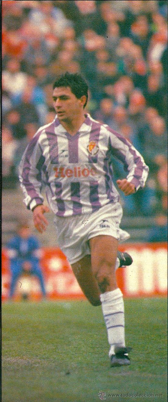 Colecionismo desportivo: REAL VALLADOLID: Gran recorte de GABI MOYA. Primeros 90