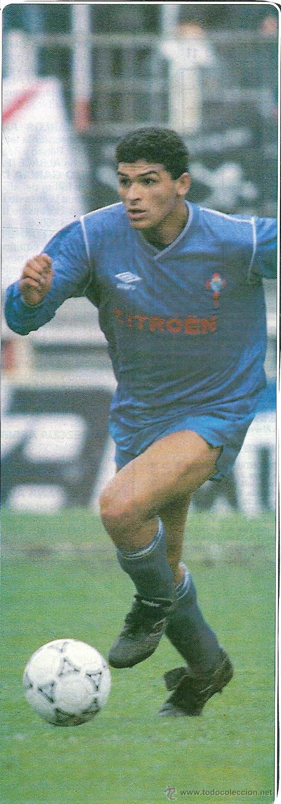 Colecionismo desportivo: REAL CLUB CELTA DE VIGO: Gran recorte de AMARILDO. Hacia 1990