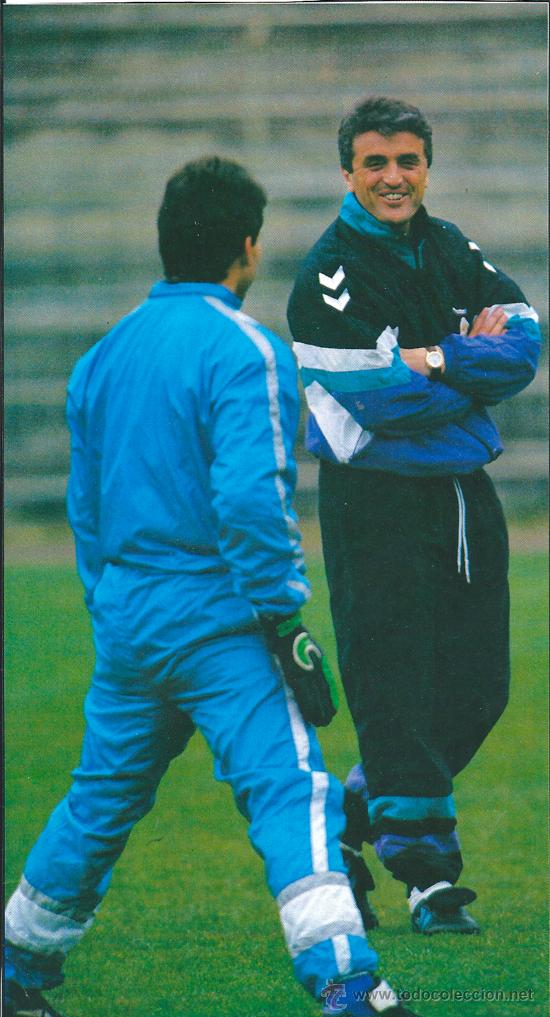 Colecionismo desportivo: REAL MADRID: Gran recorte del entenador RADOMIR ANTIC. Primeros 90
