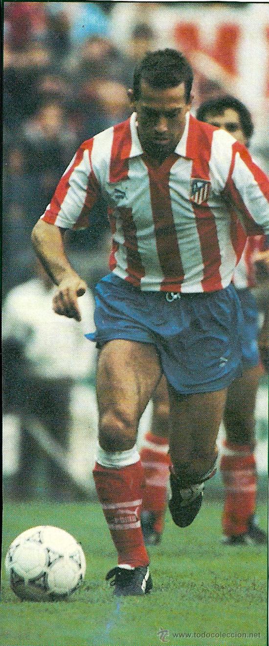 Colecionismo desportivo: ATL&Eacute;TICO DE MADRID: Gran recorte de PIZO G&Oacute;MEZ. &uacute;ltimos 80