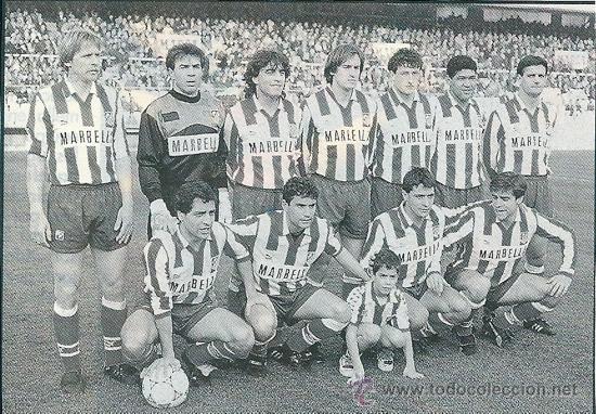 Colecionismo desportivo: ATL&Eacute;TICO DE MADRID: Recorte de los primeros 90