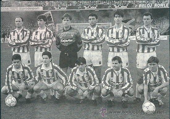 Colecionismo desportivo: REAL SPORTING DE GIJ&Oacute;N: Recorte de los primeros 90