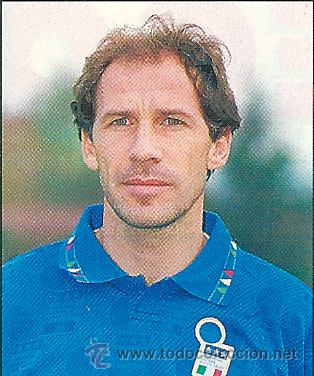 Collezionismo sportivo: SELECCI&Oacute;N DE F&Uacute;TBOL DE ITALIA: Recorte de FRANCO BARESI. Hacia 1990