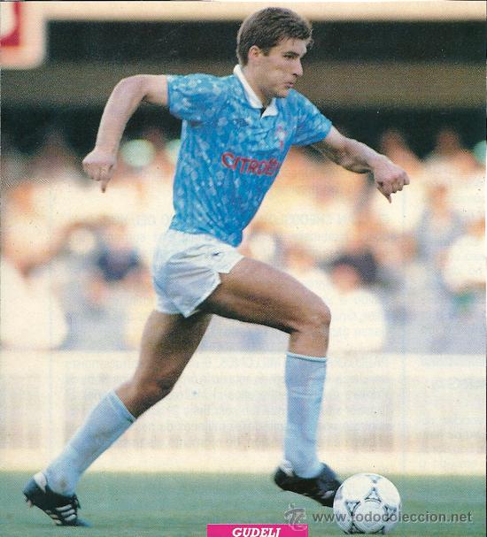 Collezionismo sportivo: REAL CLUB CELTA DE VIGO: Gran recorte de GUDELJ. Primeros 90