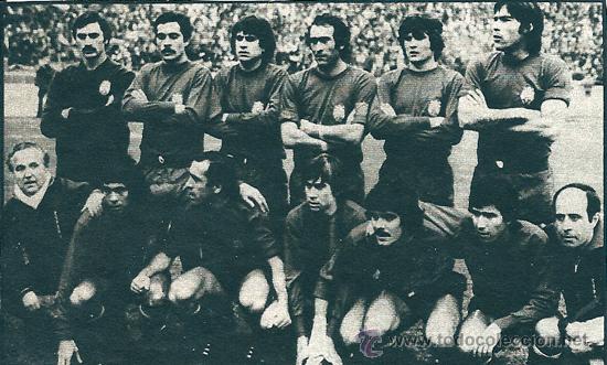 Collezionismo sportivo: SELECCI&Oacute;N ESPA&Ntilde;OLA DE F&Uacute;TBOL: Recorte de 1977
