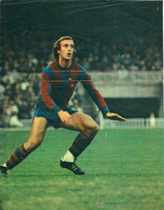 Collezionismo sportivo: BAR&Ccedil;A: Gran recorte de JOHAN NEESKENS. 1979